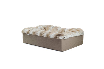 Dog bed digging box artificial leather
