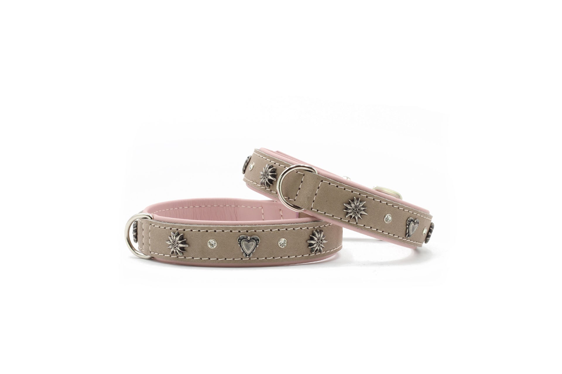Lederhalsband Herz