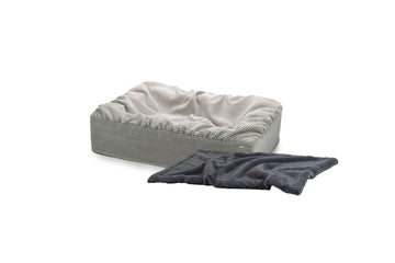 Kuschel-Set | Buddelbox Cord + Webpelz-Decke