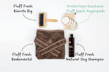 Fluff Fresh Pflege Bundle | Gratis Augenpads
