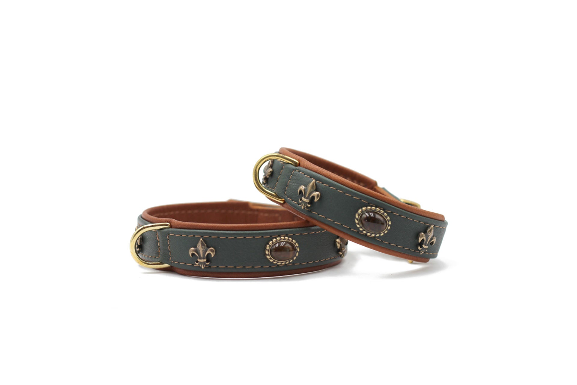 Lederhalsband Lord & Lady